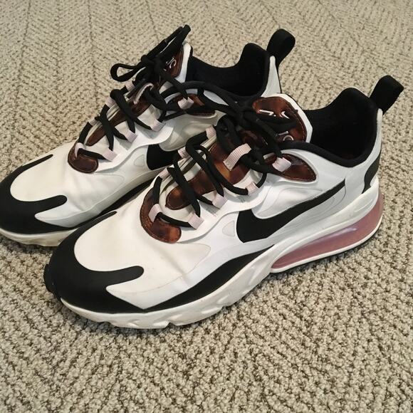 Nike Air Max 270 React Tortoise Shell Size 8.5 - Picture 1 of 10